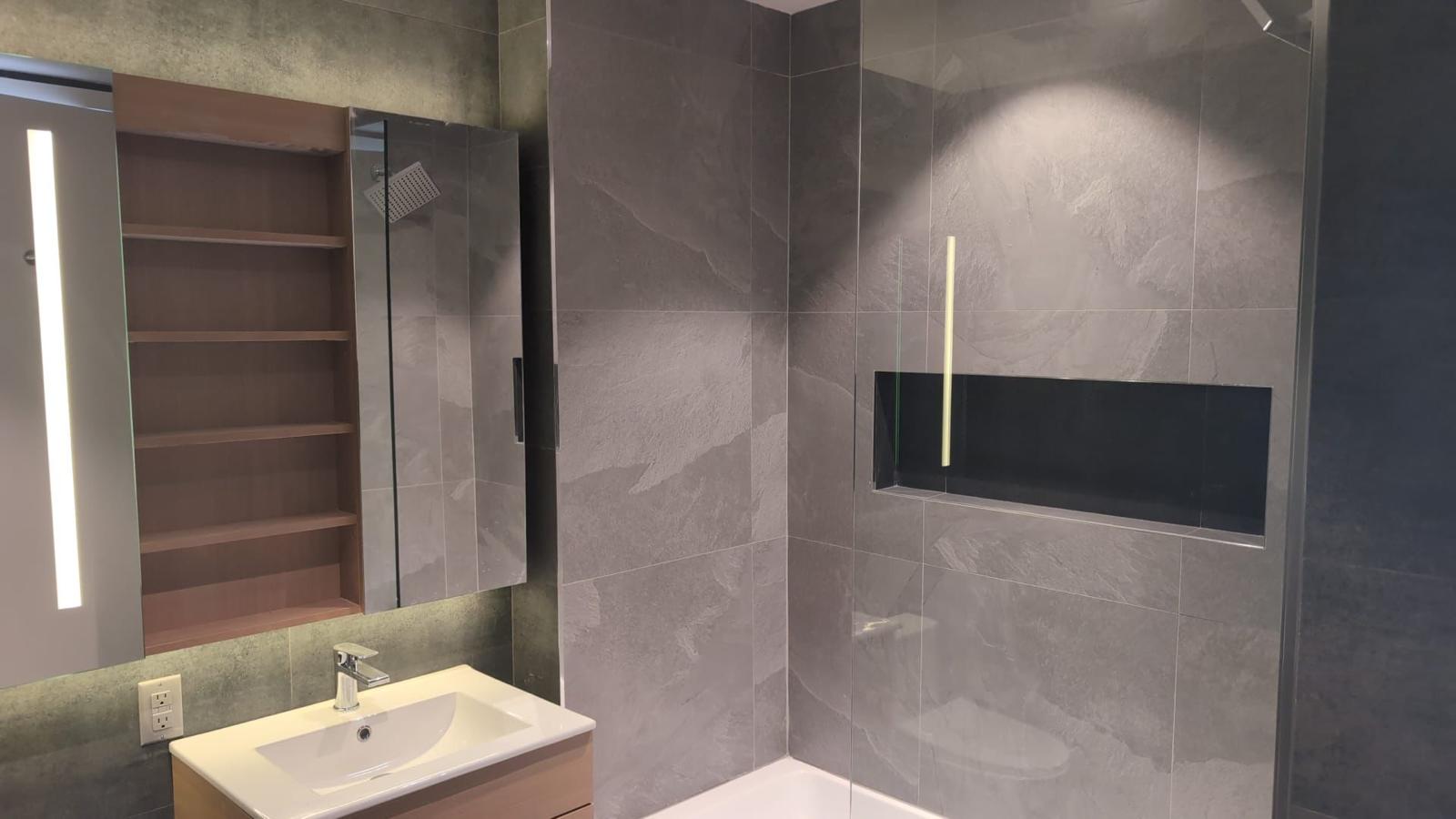 Custom Shower Niche