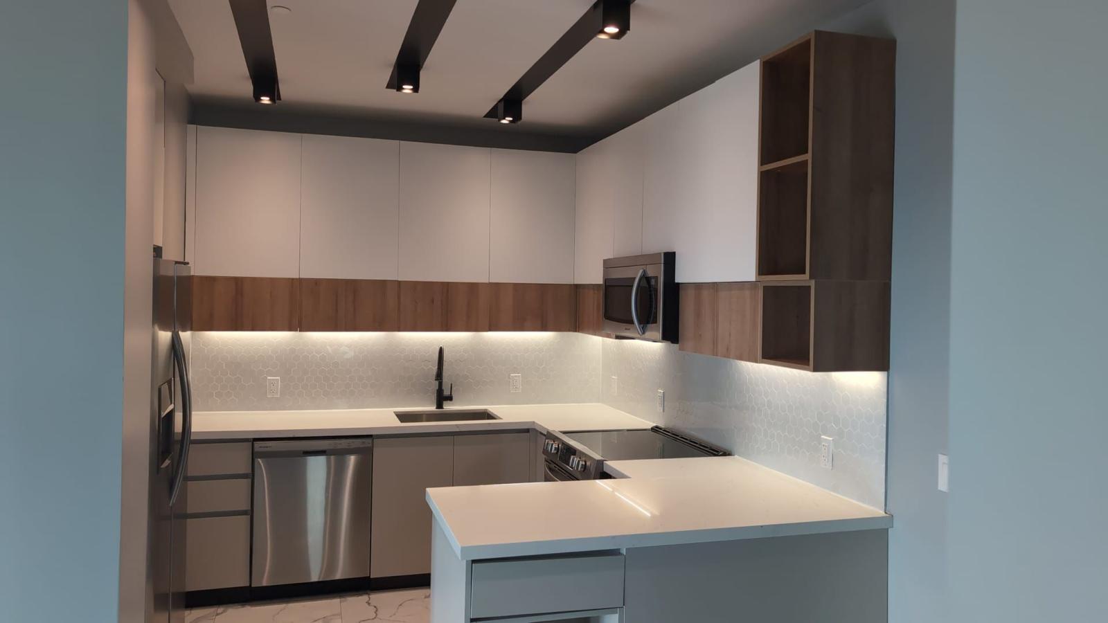 Compact U-Shaped Kitchen